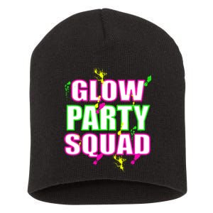 Glow Party Squad Short Acrylic Beanie