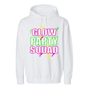 Glow Party Squad Garment-Dyed Fleece Hoodie