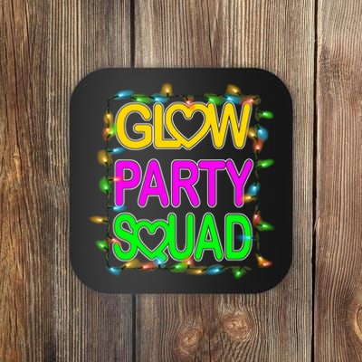 Glow Party Squad1 Coaster