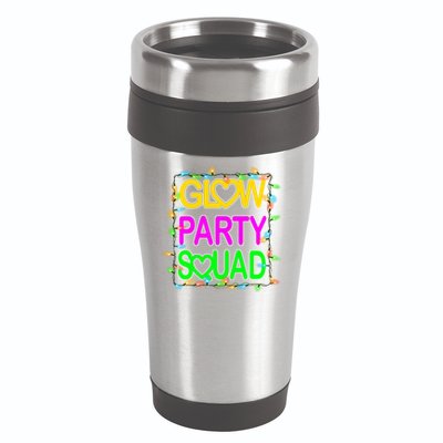 Glow Party Squad1 16oz Travel Tumbler
