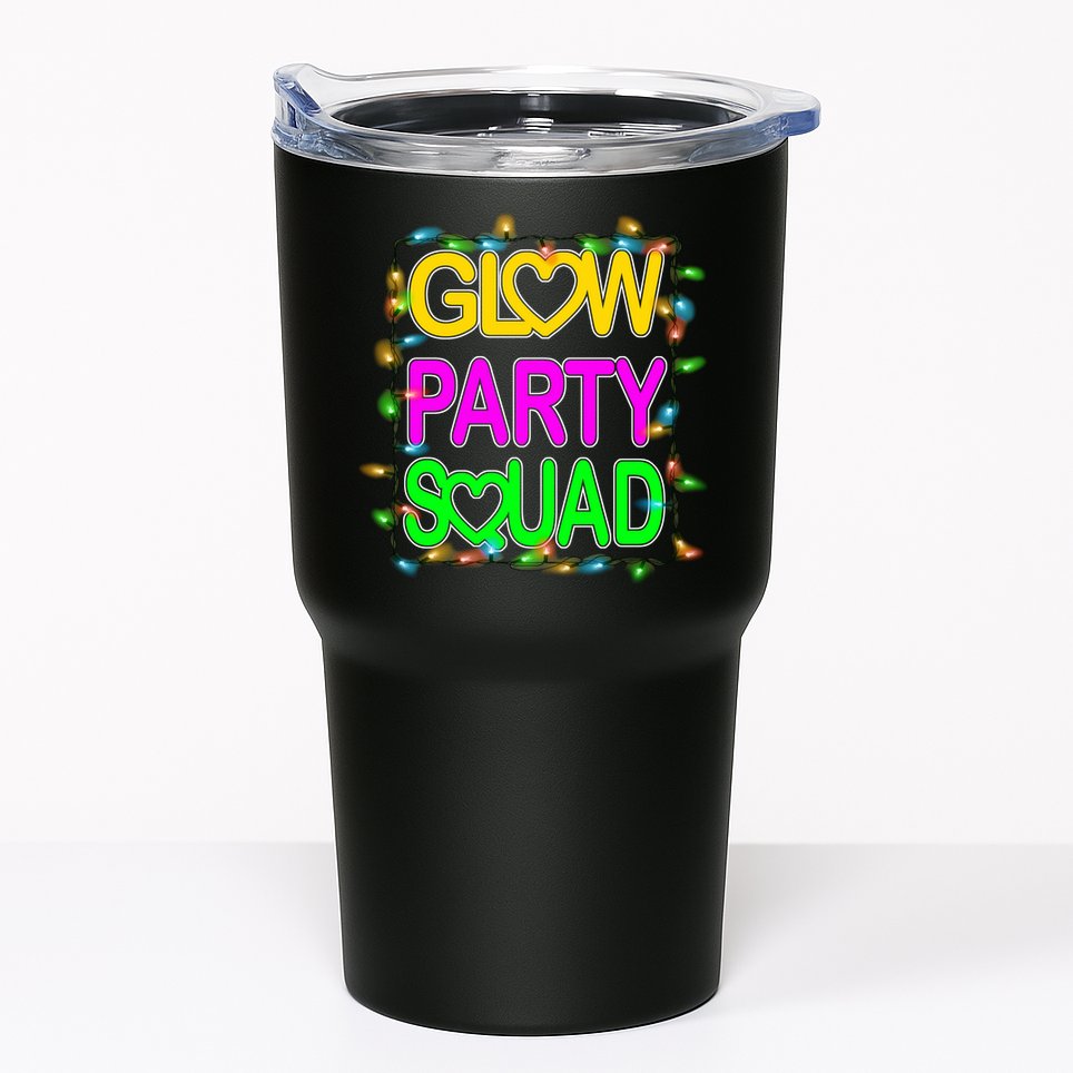 Glow Party Squad1 Tumbler