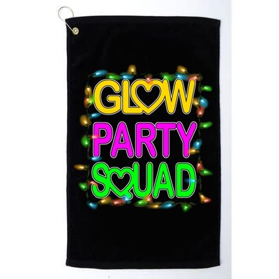 Glow Party Squad1 Golf Towel