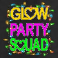 Glow Party Squad1 Golf Towel