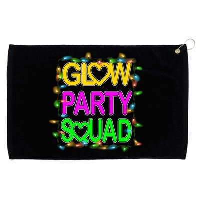 Glow Party Squad1 Grommeted Golf Towel