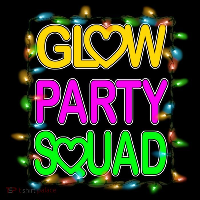 Glow Party Squad1 Short Acrylic Beanie