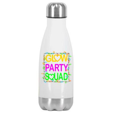 Glow Party Squad1 Stainless Steel Insulated Water Bottle