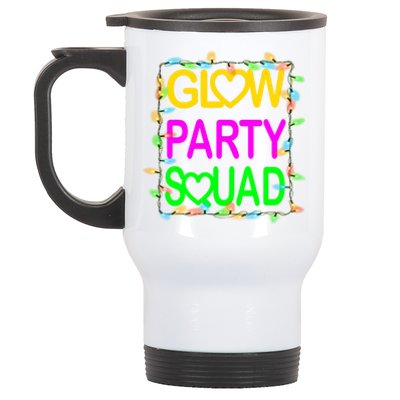 Glow Party Squad1 Stainless Steel Travel Mug