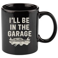 Garage Life: Perfect Gift for Dads 11oz C Handle Ceramic Mug
