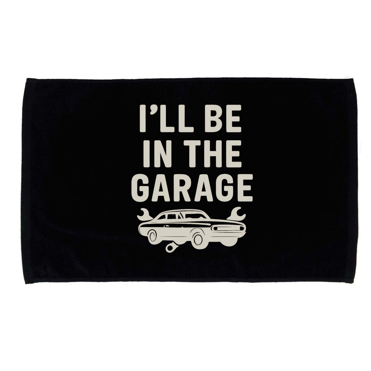 Garage Life: Perfect Gift for Dads Microfiber Hand Towel