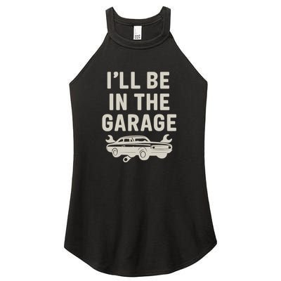 Garage Life: Perfect Gift for Dads Women's Perfect Tri Rocker Tank