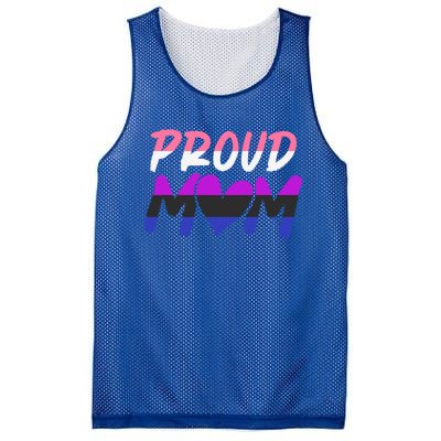 Genderfluid Lgbtq Proud Mom Pride Month Queer Equality Lgbt Gift Mesh Reversible Basketball Jersey Tank