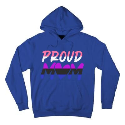 Genderfluid Lgbtq Proud Mom Pride Month Queer Equality Lgbt Gift Tall Hoodie