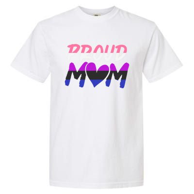 Genderfluid Lgbtq Proud Mom Pride Month Queer Equality Lgbt Gift Garment-Dyed Heavyweight T-Shirt