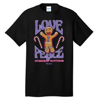 Gingy Love Peace & Gumdrop Buttons Tall T-Shirt