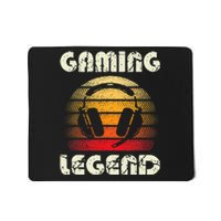 Gaming Legend PC Gamer Video Games Boys Teens Vintage Mousepad