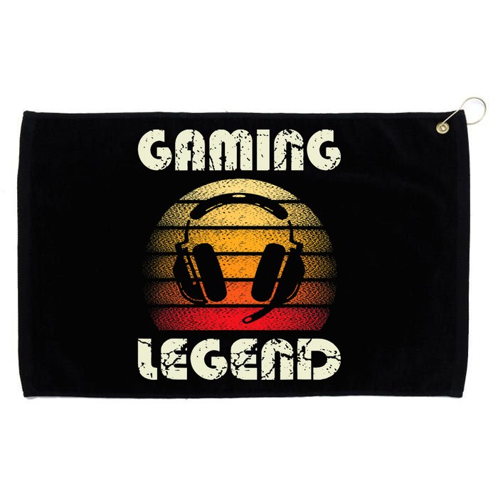 Gaming Legend PC Gamer Video Games Boys Teens Vintage Grommeted Golf Towel