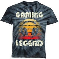 Gaming Legend PC Gamer Video Games Boys Teens Vintage Kids Tie-Dye T-Shirt