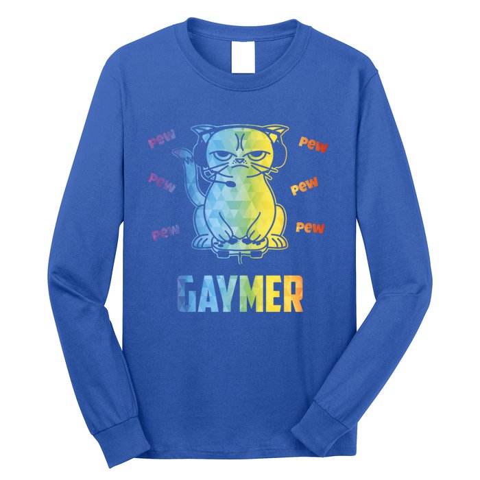 Gaymer Lgbt Pride Gay Lesbian Gamer Gift Long Sleeve Shirt