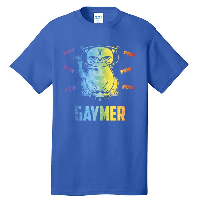 Gaymer Lgbt Pride Gay Lesbian Gamer Gift Tall T-Shirt