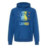 Gaymer Lgbt Pride Gay Lesbian Gamer Gift Premium Hoodie