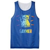 Gaymer Lgbt Pride Gay Lesbian Gamer Gift Mesh Reversible Basketball Jersey Tank