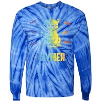 Gaymer Lgbt Pride Gay Lesbian Gamer Gift Tie-Dye Long Sleeve Shirt