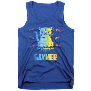 Gaymer Lgbt Pride Gay Lesbian Gamer Gift Tank Top