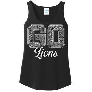 Go Lions Pride Brooks Ladies Essential Tank