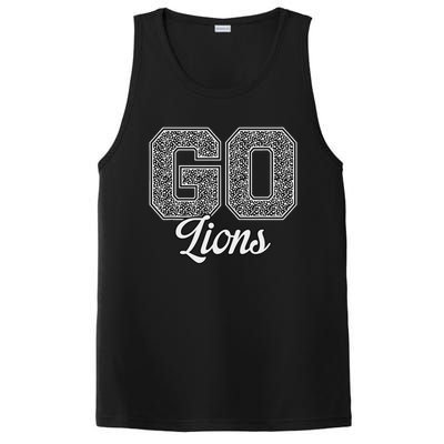 Go Lions Pride Brooks PosiCharge Competitor Tank