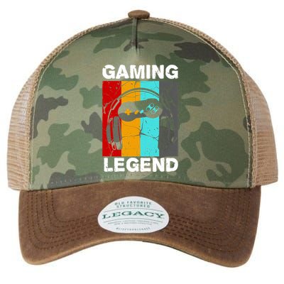 Gaming Legend Retro Legacy Tie Dye Trucker Hat