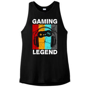 Gaming Legend Retro Ladies PosiCharge Tri-Blend Wicking Tank