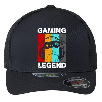 Gaming Legend Retro Flexfit Unipanel Trucker Cap