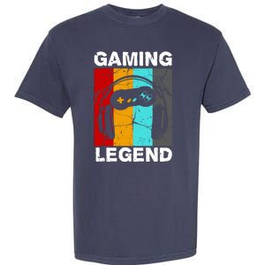 Gaming Legend Retro Garment-Dyed Heavyweight T-Shirt