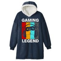 Gaming Legend Retro Hooded Wearable Blanket