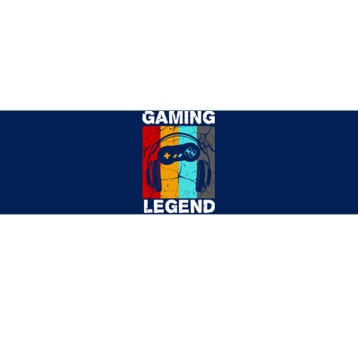 Gaming Legend Retro Bumper Sticker