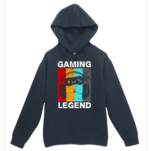 Gaming Legend Retro Urban Pullover Hoodie