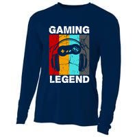 Gaming Legend Retro Cooling Performance Long Sleeve Crew