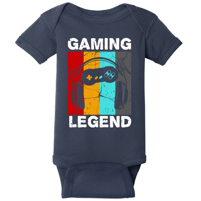 Gaming Legend Retro Baby Bodysuit