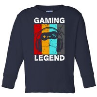 Gaming Legend Retro Toddler Long Sleeve Shirt