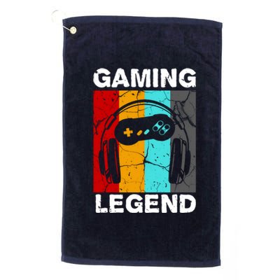 Gaming Legend Retro Platinum Collection Golf Towel