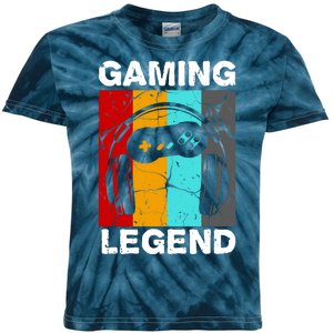 Gaming Legend Retro Kids Tie-Dye T-Shirt