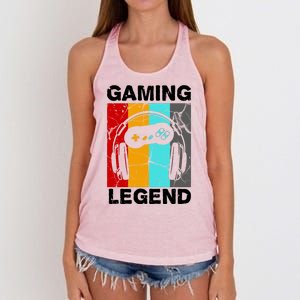 Gaming Legend Retro Women's Knotted Racerback Tank