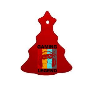 Gaming Legend Retro Ceramic Tree Ornament