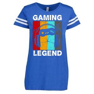 Gaming Legend Retro Enza Ladies Jersey Football T-Shirt