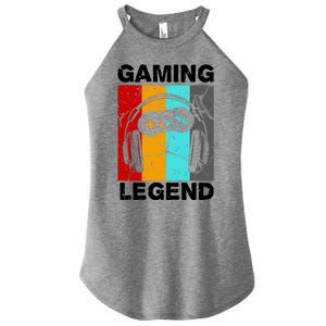 Gaming Legend Retro Women's Perfect Tri Rocker Tank