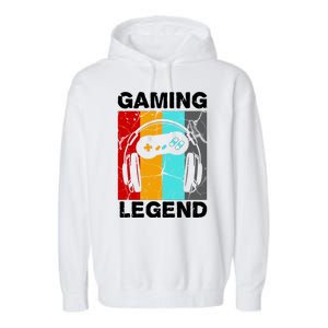 Gaming Legend Retro Garment-Dyed Fleece Hoodie