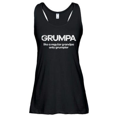 Grumpa like regular grandpa only grumpier Ladies Essential Flowy Tank