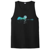 Guitar Lake Reflections Love Musician Acoustic Guitar PosiCharge Competitor Tank