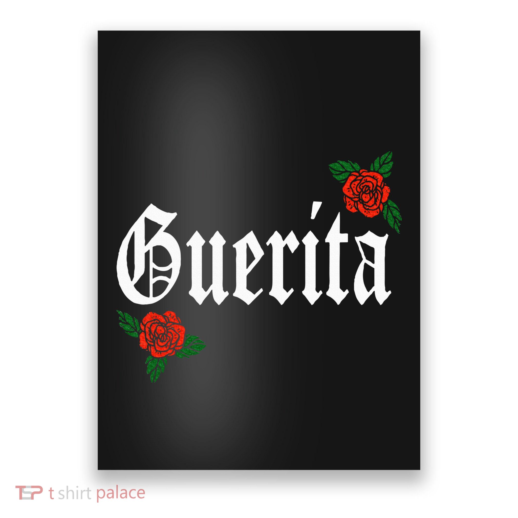 Guerita Latina Roses Floral Poster