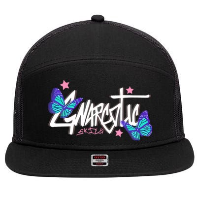 Gnarcotic Lil Skies Motion 7 Panel Mesh Trucker Snapback Hat